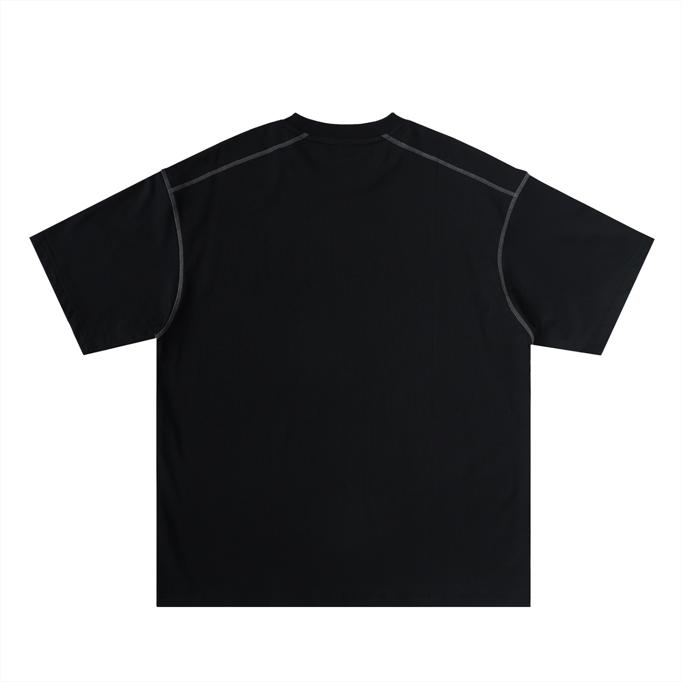 Caero Oversized Contrast-Stitched Cotton Tee