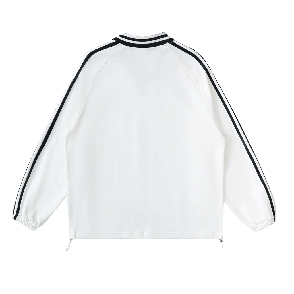 Lapel Collar Sweatshirt