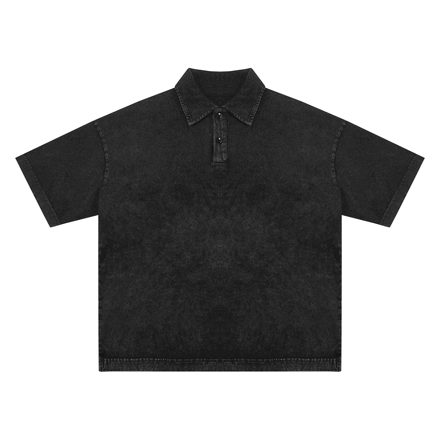 Caero Snow-Washed Polo T-Shirt