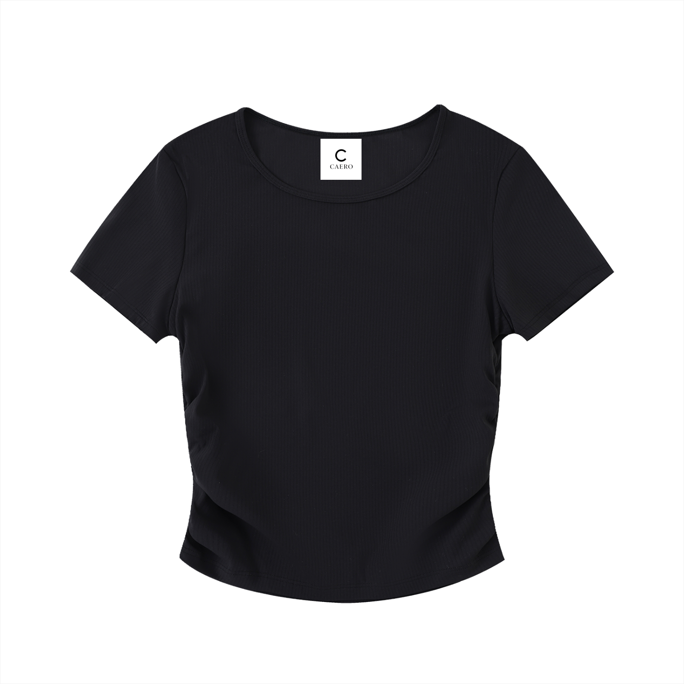 Ruched Bodycon Crop Top