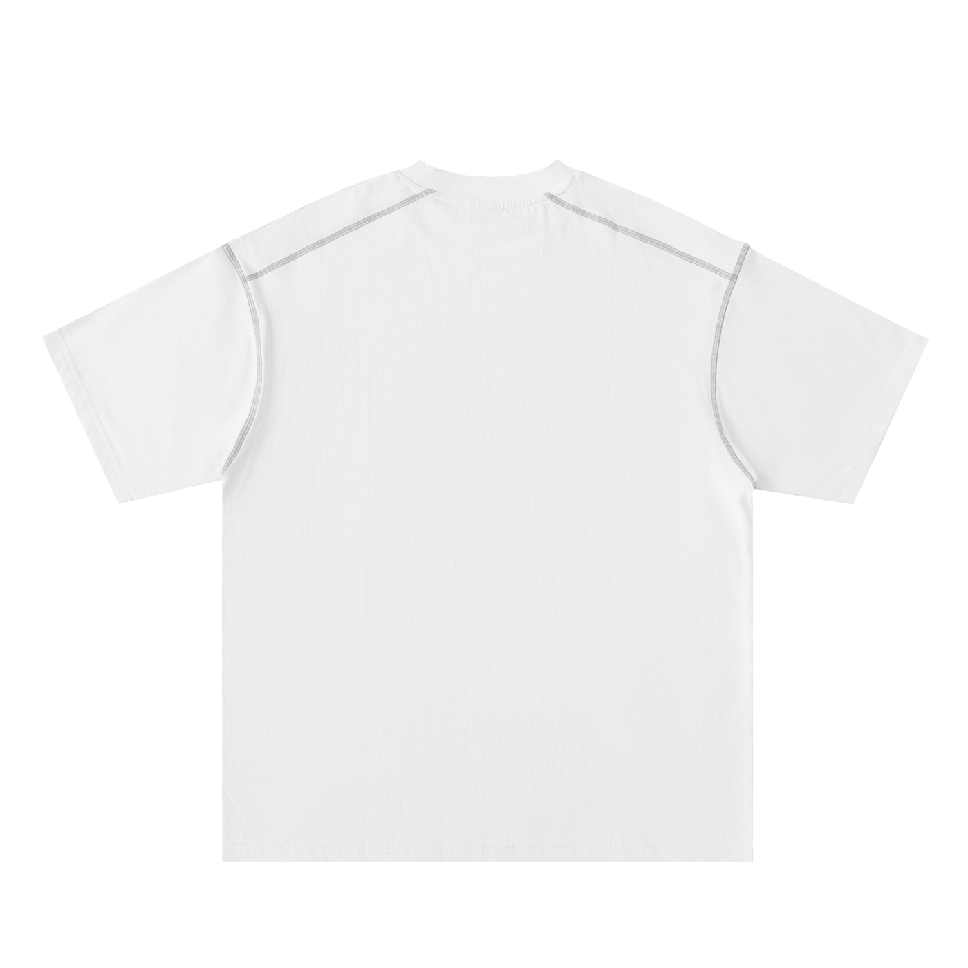Caero Oversized Contrast-Stitched Cotton Tee