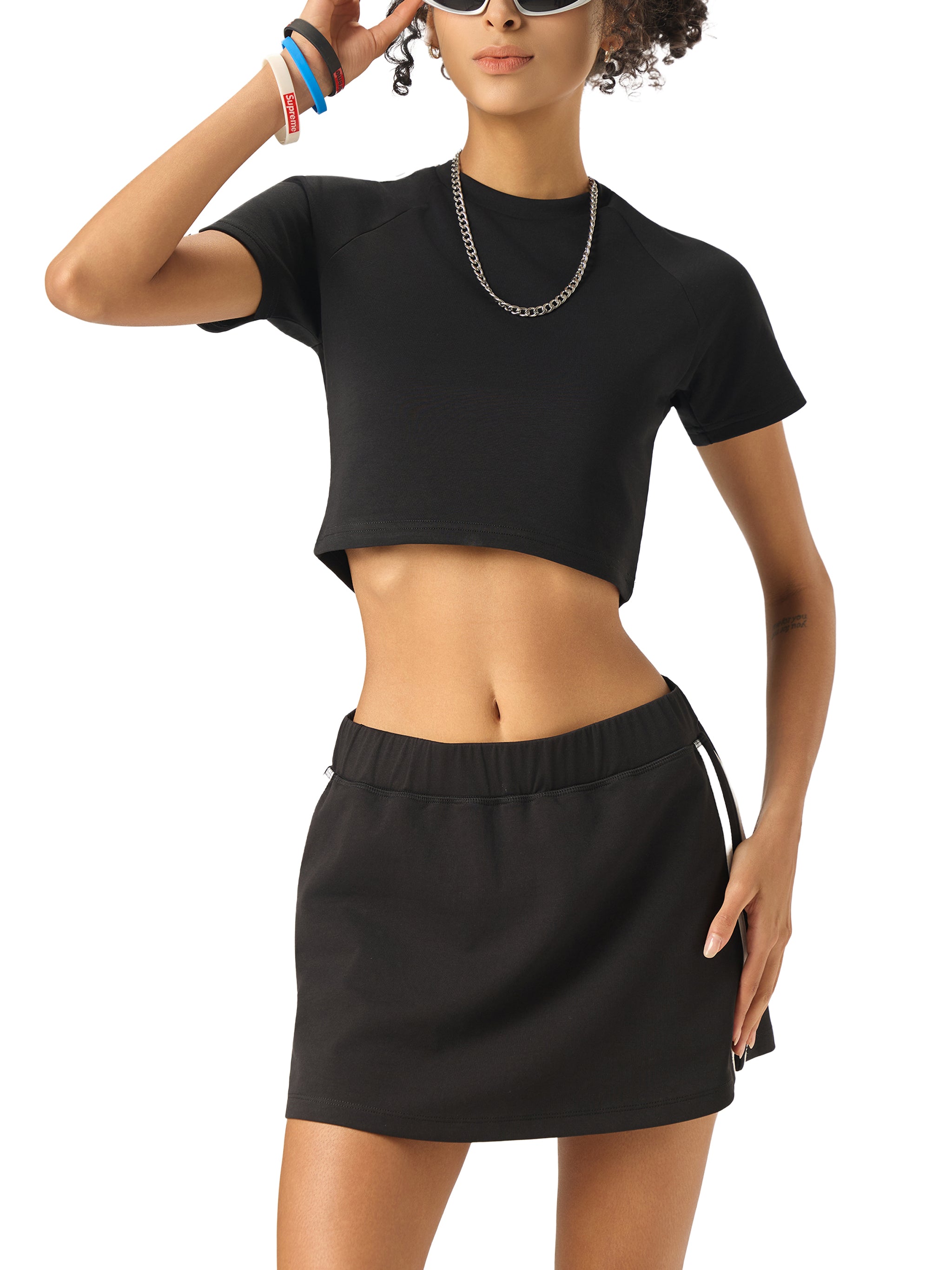 Taped Cooling Sport Crop Top