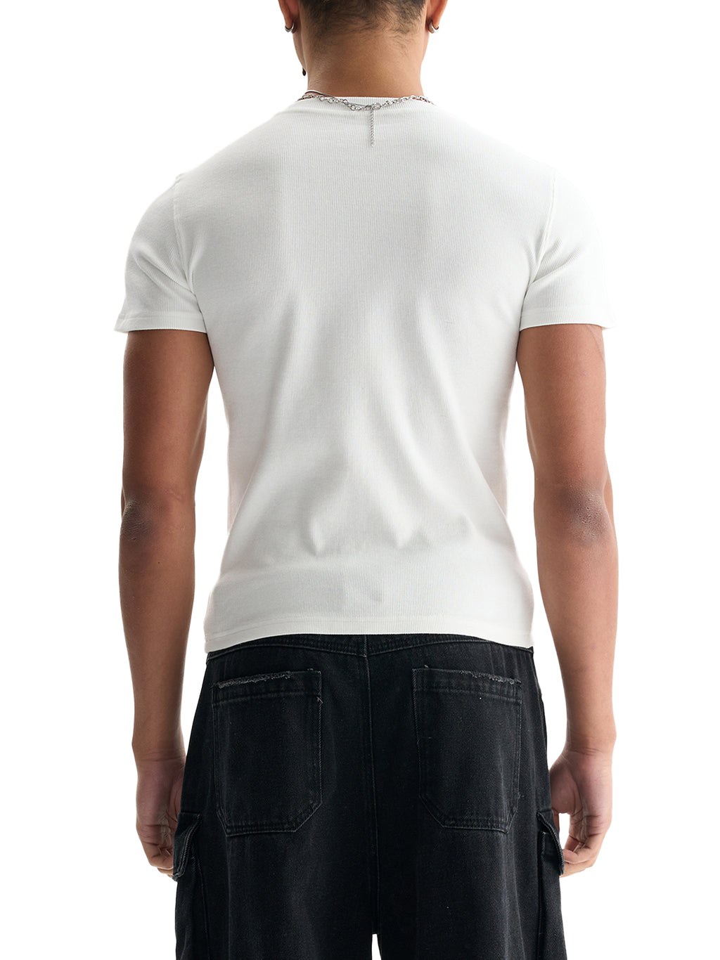 Men's Bodycon Ribbed Top