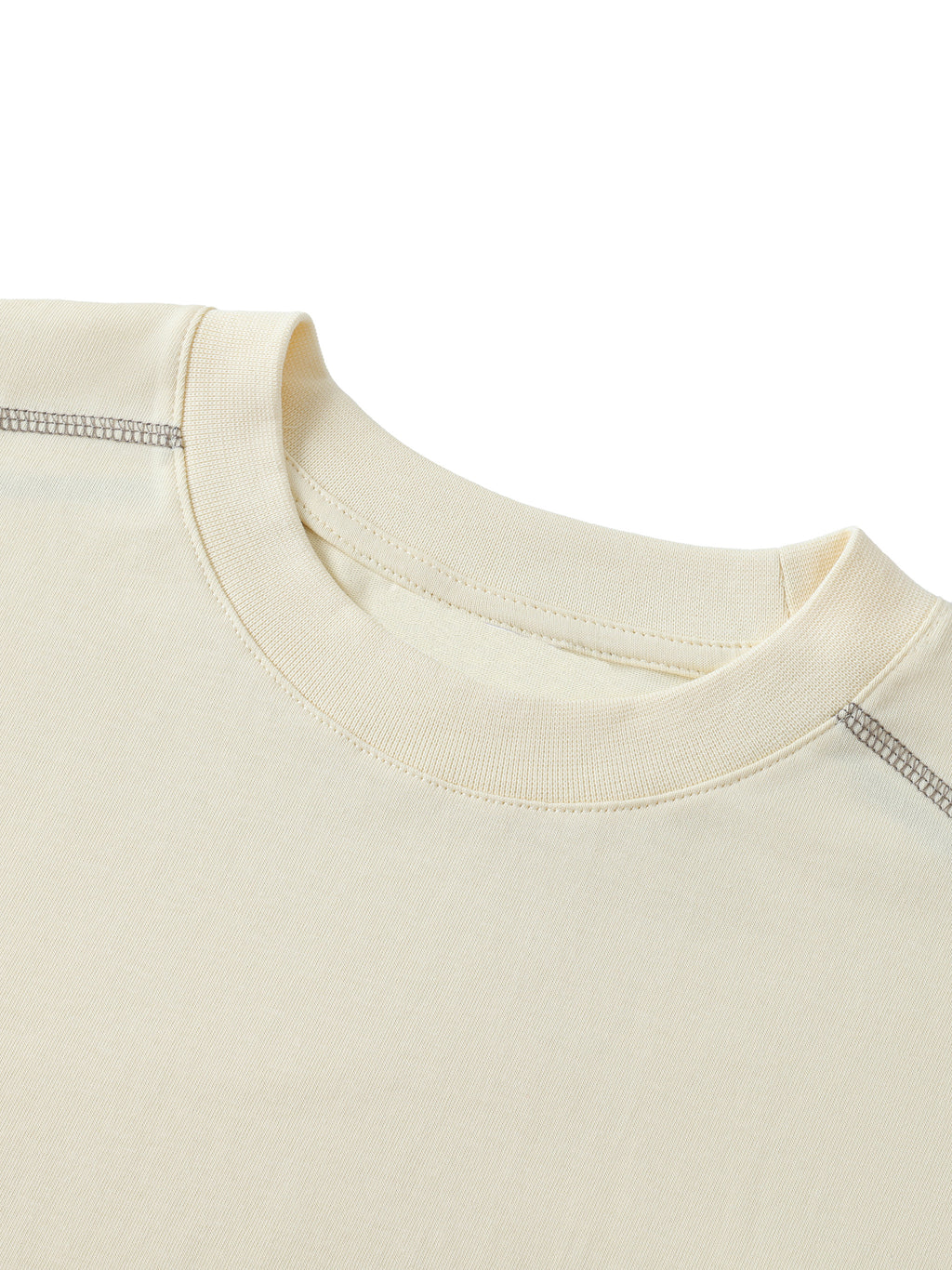 Caero Oversized Contrast-Stitched Cotton Tee
